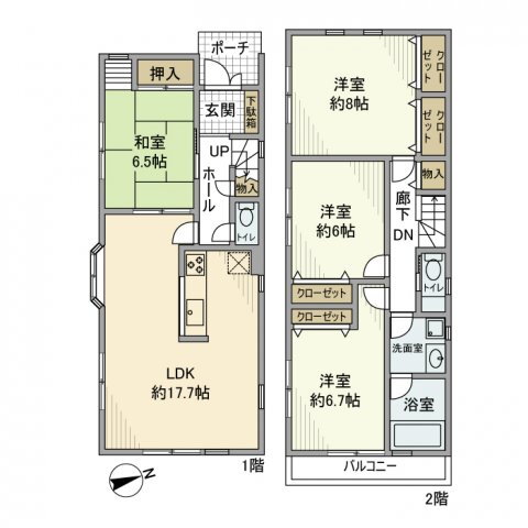 神奈川県横浜市港北区菊名４ 菊名駅 4LDK 一戸建て 賃貸物件詳細
