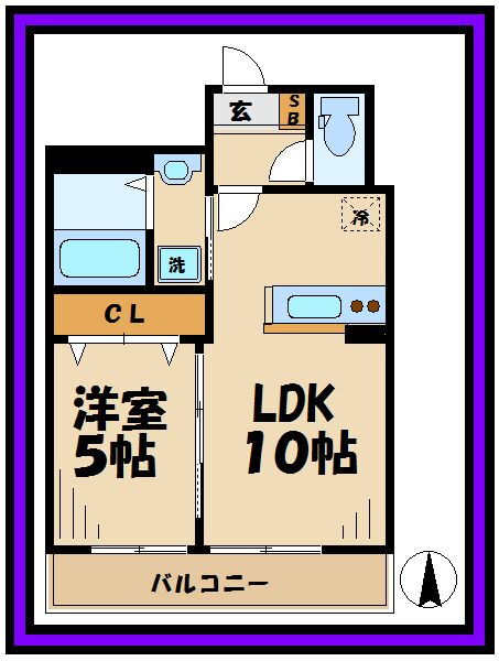 神奈川県川崎市多摩区西生田２ 生田駅 1LDK マンション 賃貸物件詳細