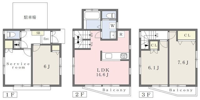 東京都小金井市貫井南町１ 武蔵小金井駅 3SLDK 一戸建て 賃貸物件詳細
