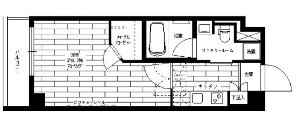東京都中野区本町６ 中野新橋駅 1K マンション 賃貸物件詳細