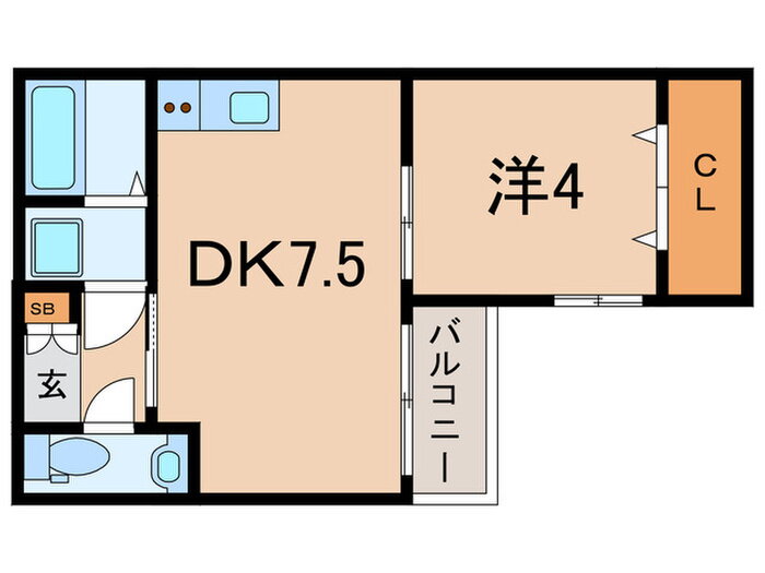 兵庫県尼崎市立花町３ 立花駅 1DK アパート 賃貸物件詳細
