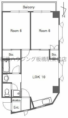 東京都板橋区坂下２ 蓮根駅 2LDK マンション 賃貸物件詳細