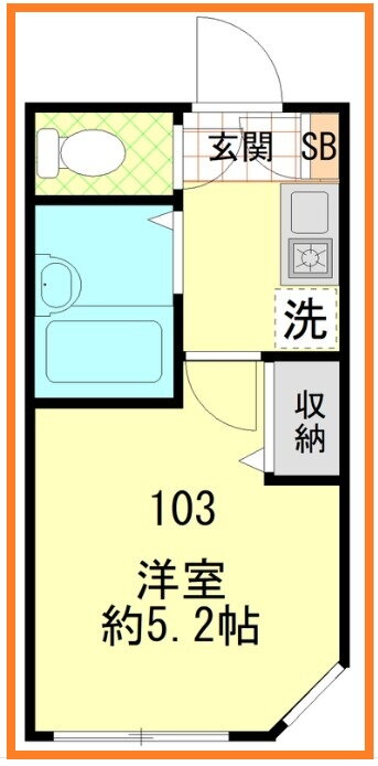 東京都品川区二葉４ 西大井駅 1K アパート 賃貸物件詳細