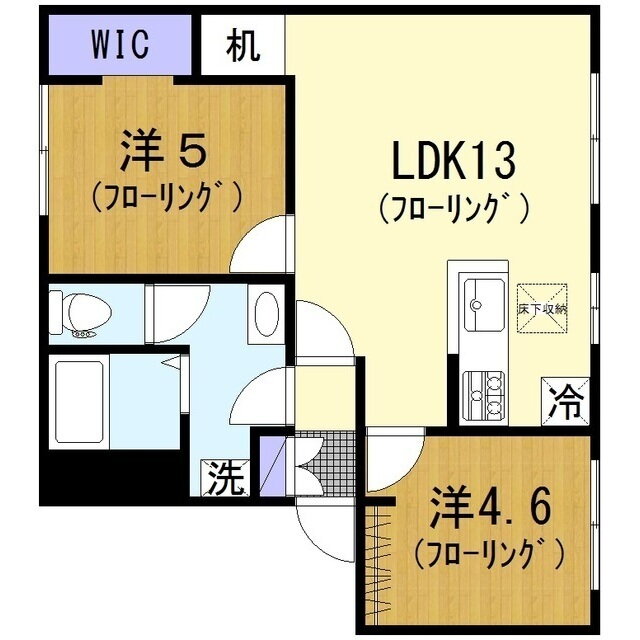 桜ヶ丘エクセルコーポラス 1階 3DK 賃貸物件詳細