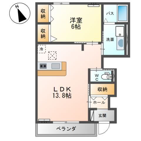 栃木県下都賀郡壬生町表町 壬生駅 1LDK アパート 賃貸物件詳細