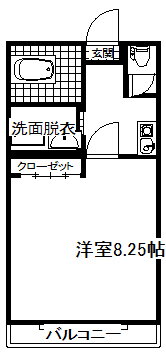 キングドム高森マンション 2階 ワンルーム 賃貸物件詳細