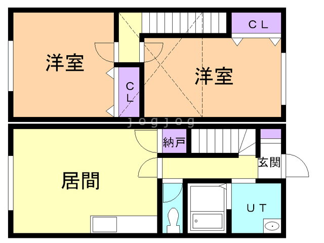 北海道苫小牧市白金町２ 青葉駅 2LDK 一戸建て 賃貸物件詳細