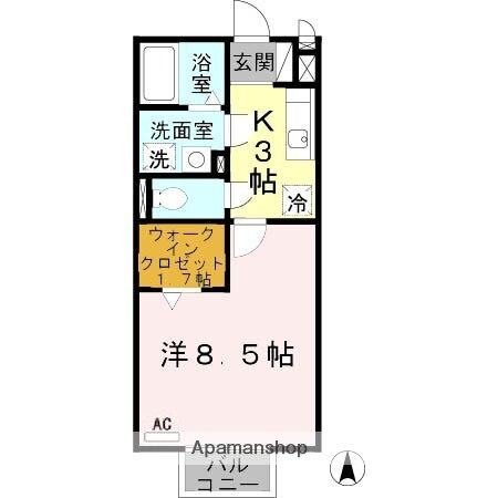 大阪府大東市新田中町 門真南駅 1K アパート 賃貸物件詳細