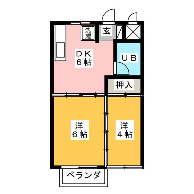 岐阜県岐阜市六条大溝１ 岐阜駅 2DK マンション 賃貸物件詳細