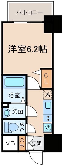 ＡｒｔｉｚＡ新大阪Ｄ．Ｃ． 13階 1K 賃貸物件詳細