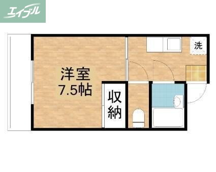 岡山県岡山市北区野田屋町２ 岡山駅 1K マンション 賃貸物件詳細