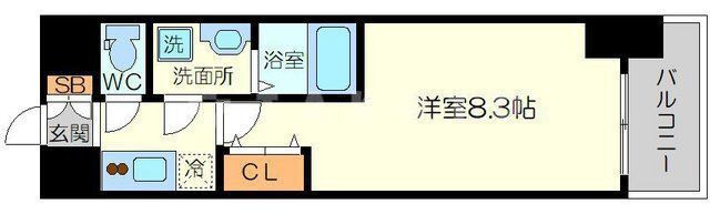大阪府大阪市淀川区十三東３ 十三駅 1K マンション 賃貸物件詳細