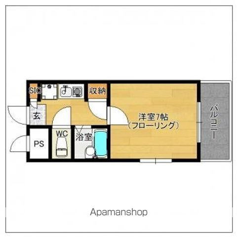 福岡県福岡市南区横手南町 井尻駅 1K マンション 賃貸物件詳細