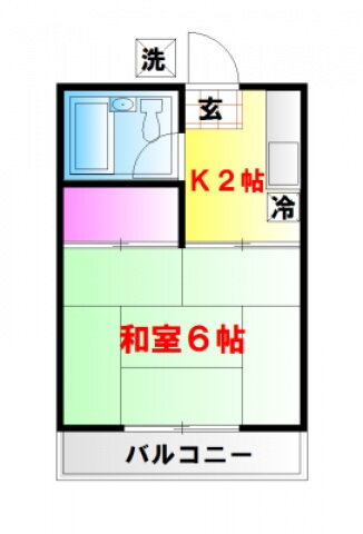 東京都中野区新井２ 中野駅 1K アパート 賃貸物件詳細