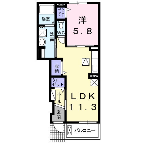 大阪府和泉市王子町１ 北信太駅 1LDK アパート 賃貸物件詳細
