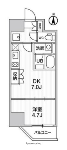 東京都江東区亀戸６ 亀戸駅 1DK マンション 賃貸物件詳細