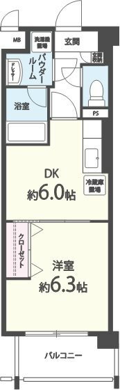 滋賀県草津市南草津２ 南草津駅 1DK マンション 賃貸物件詳細