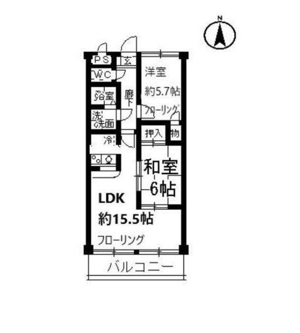 埼玉県さいたま市浦和区大東２ 北浦和駅 2LDK マンション 賃貸物件詳細