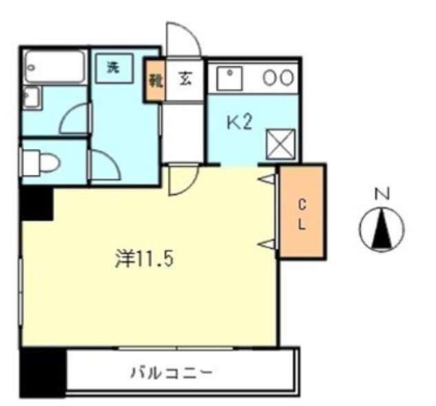 クレスト８７５ 3階 ワンルーム 賃貸物件詳細