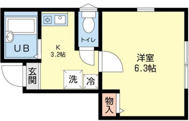 東京都大田区田園調布本町 御嶽山駅 1K アパート 賃貸物件詳細