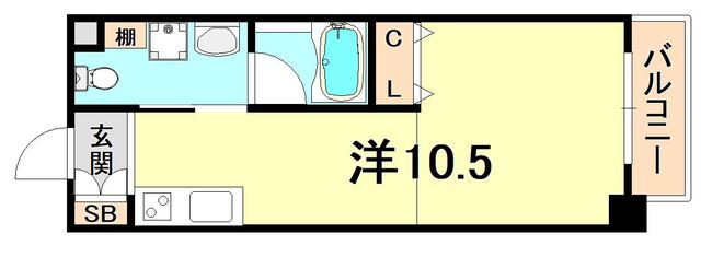 兵庫県神戸市中央区日暮通４ 春日野道駅 ワンルーム マンション 賃貸物件詳細