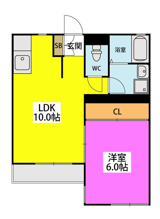 福岡県北九州市八幡西区引野３ 今池駅 1LDK アパート 賃貸物件詳細