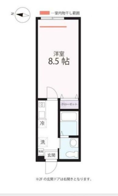 神奈川県横浜市磯子区杉田２ 杉田駅 1K アパート 賃貸物件詳細