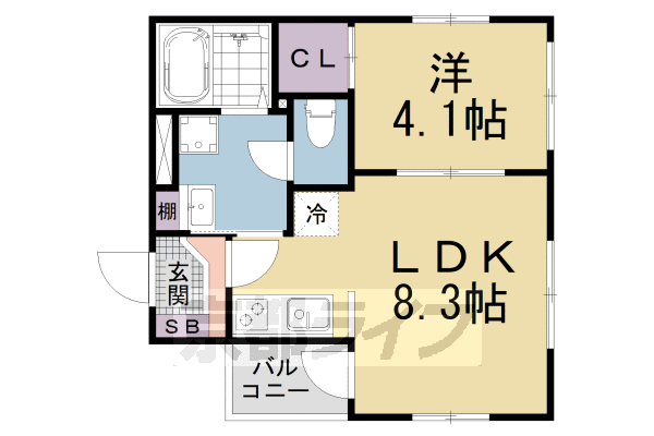京都府京都市山科区音羽千本町 東野駅 1LDK アパート 賃貸物件詳細