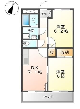 岡山県総社市井尻野 総社駅 2DK マンション 賃貸物件詳細
