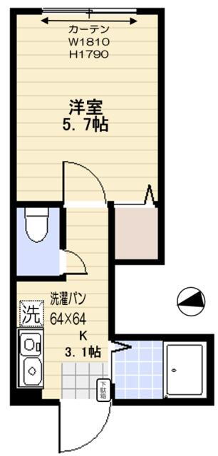東京都品川区旗の台５ 旗の台駅 1K アパート 賃貸物件詳細