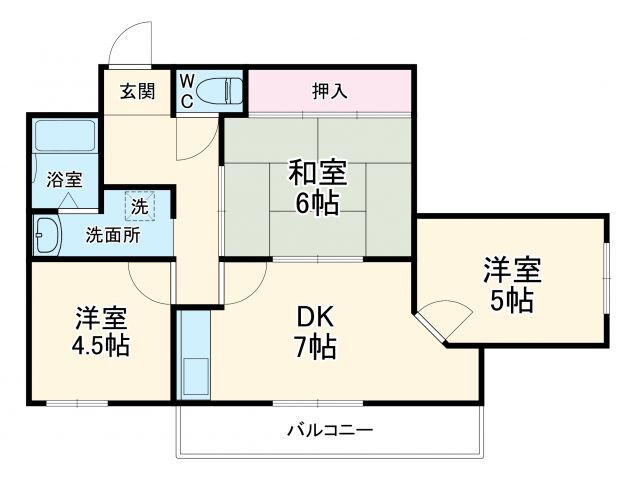 大阪府豊中市城山町１ 曽根駅 3DK マンション 賃貸物件詳細