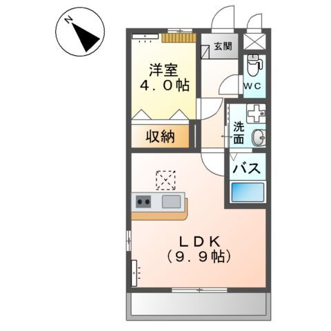 群馬県太田市熊野町 太田駅 1LDK アパート 賃貸物件詳細