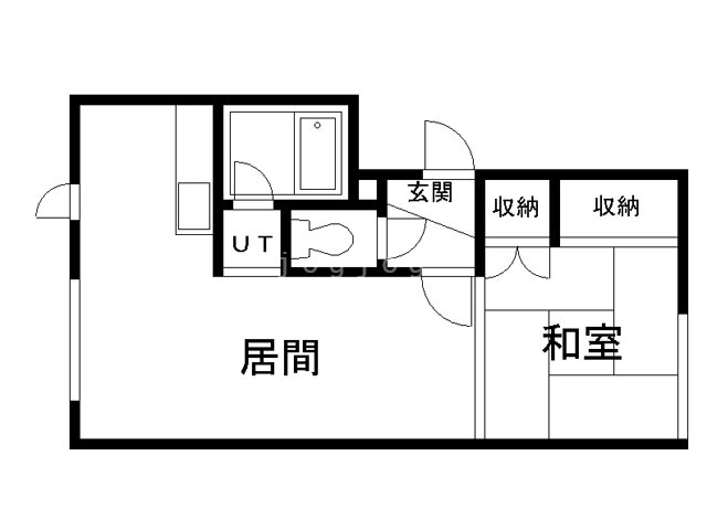 北海道旭川市南六条通２６ 1LDK アパート 賃貸物件詳細