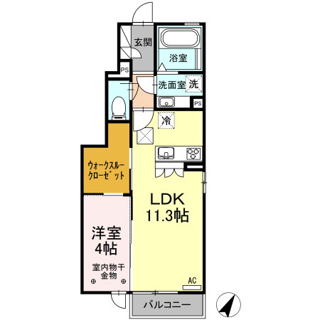 静岡県静岡市清水区八坂北１ 清水駅 1LDK アパート 賃貸物件詳細