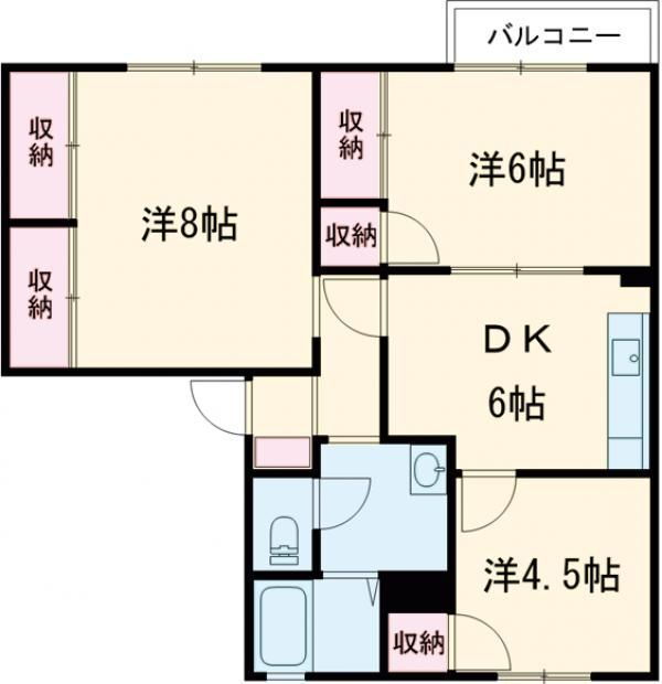 茨城県水戸市見和３ 赤塚駅 3DK アパート 賃貸物件詳細