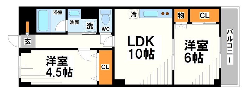 東京都世田谷区北烏山８ 千歳烏山駅 2LDK マンション 賃貸物件詳細
