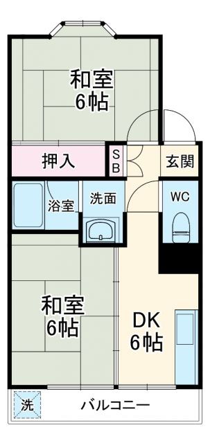 愛知県名古屋市中川区牛立町２ 金山駅 2DK マンション 賃貸物件詳細