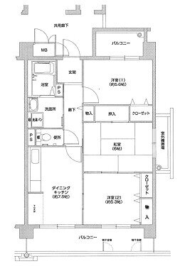 大阪府大阪市天王寺区北山町 桃谷駅 3DK マンション 賃貸物件詳細