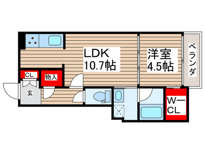 千葉県浦安市東野１ 新浦安駅 1LDK マンション 賃貸物件詳細