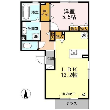 愛知県豊田市小坂町８ 新豊田駅 1LDK アパート 賃貸物件詳細