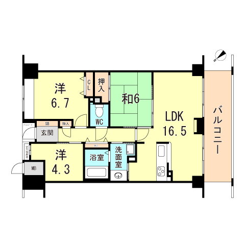 兵庫県神戸市垂水区東舞子町 舞子駅 3LDK マンション 賃貸物件詳細