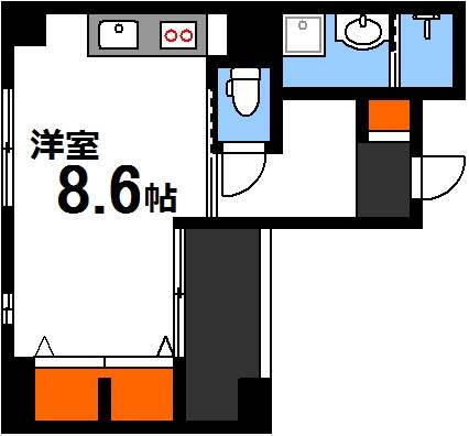 広島県広島市中区白島中町 白島駅 ワンルーム マンション 賃貸物件詳細