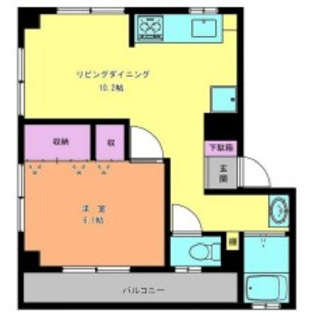 東京都大田区矢口２ 矢口渡駅 1LDK マンション 賃貸物件詳細