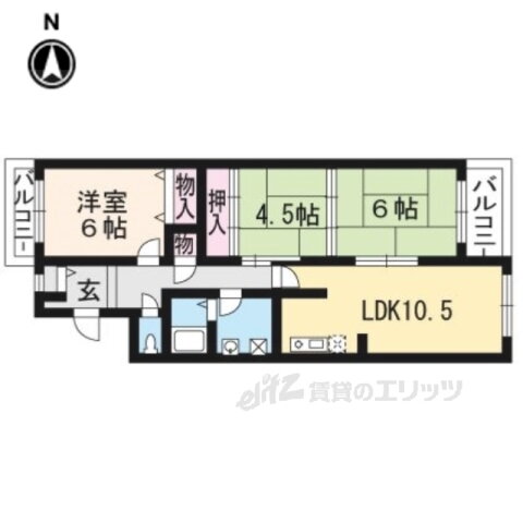 京都府京都市西京区山田北山田町 上桂駅 3LDK マンション 賃貸物件詳細