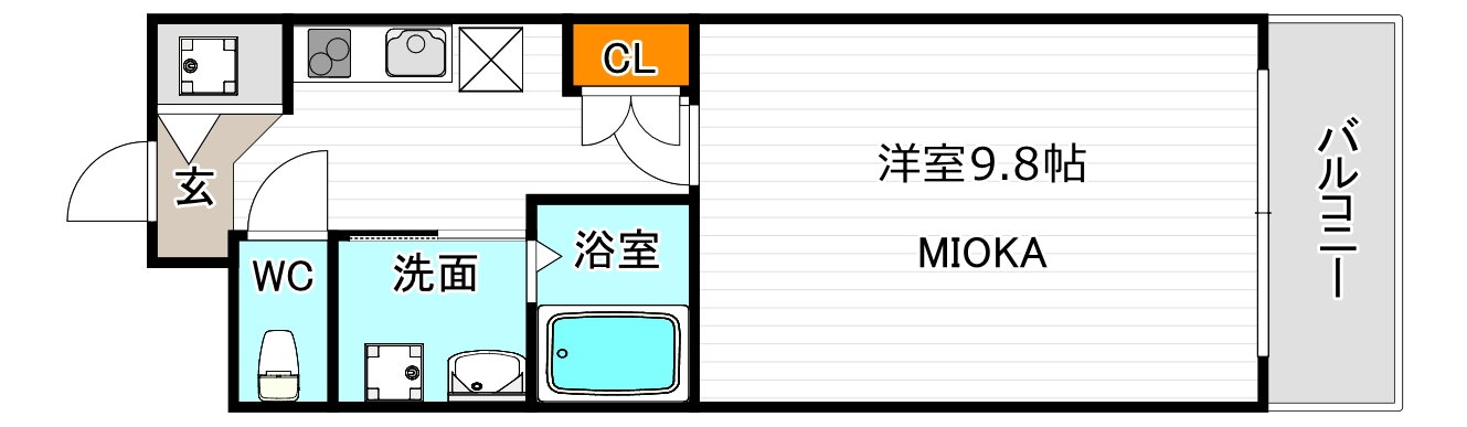 大阪府大阪市住吉区山之内４ 杉本町駅 1K マンション 賃貸物件詳細