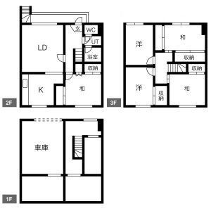 北海道札幌市東区北十六条東１６ 環状通東駅 5LDK 一戸建て 賃貸物件詳細