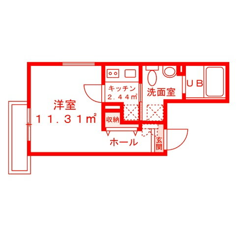 神奈川県平塚市明石町 平塚駅 1K アパート 賃貸物件詳細