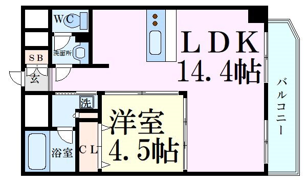 大阪府大阪市北区豊崎２ 中津駅 1LDK マンション 賃貸物件詳細