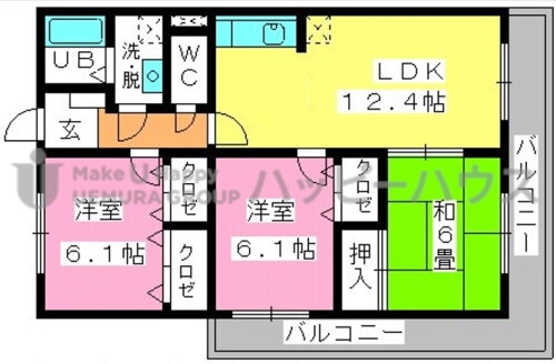 福岡県福岡市南区弥永２ 博多南駅 3LDK マンション 賃貸物件詳細