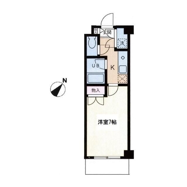 神奈川県川崎市高津区北見方２ 二子新地駅 1K マンション 賃貸物件詳細